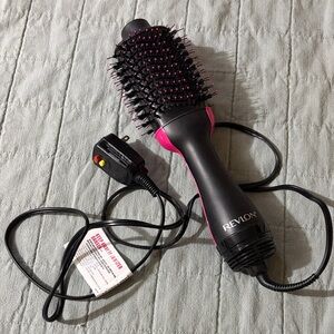 Revlon Black and Pink Hot Air Styling Brush